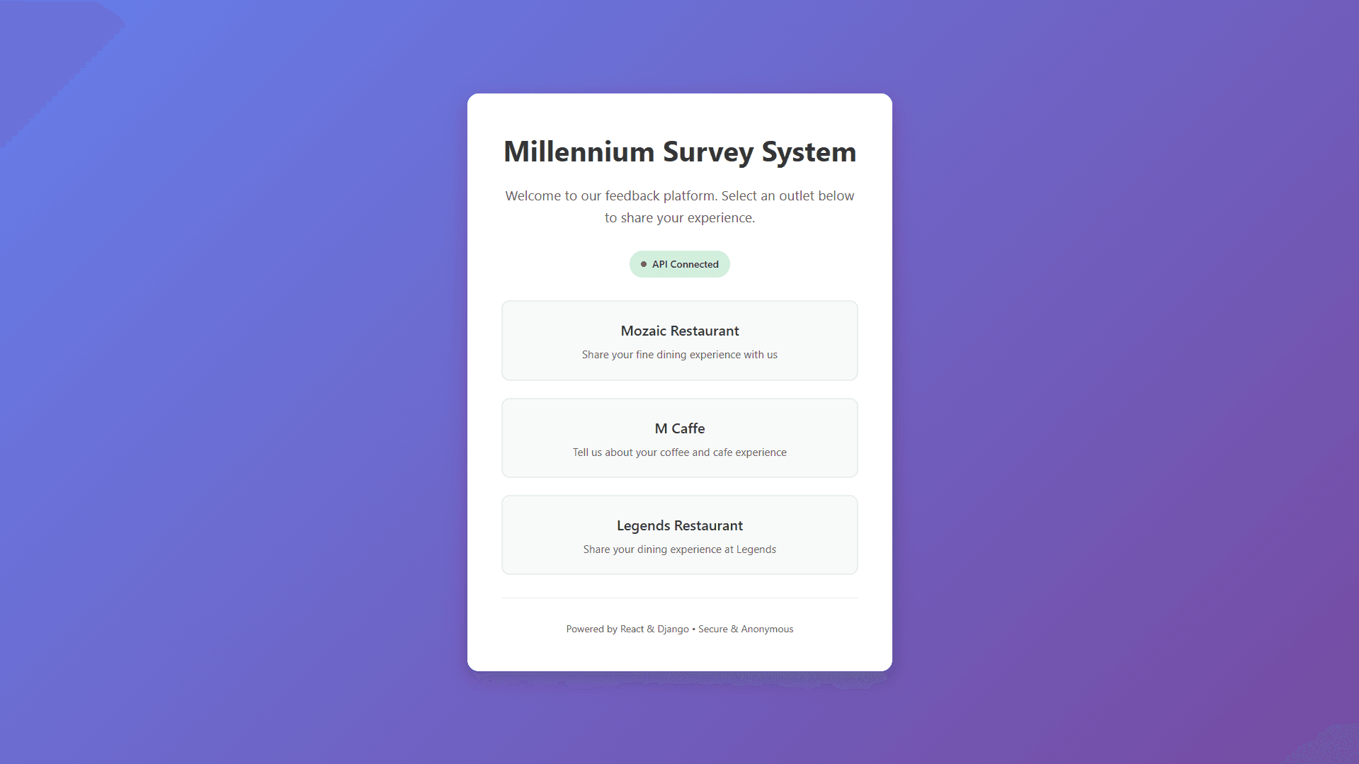 Multi-Outlet Form Management Platform